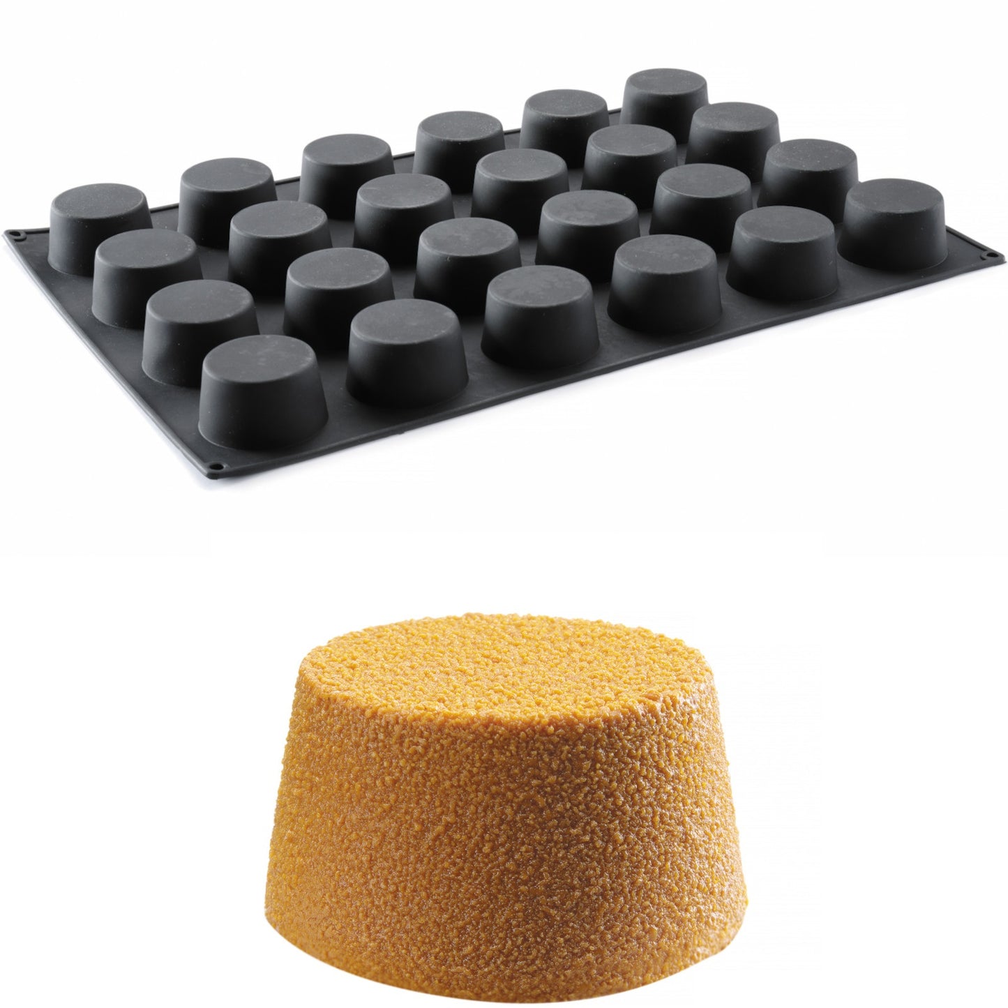 Candy & Chocolate – Silicone mold for pralines, mousses, baked - Carlat