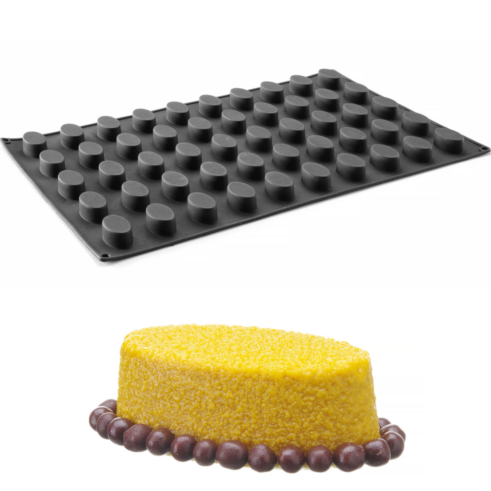 Candy & Chocolate – Silicone mold for pralines, mousses, baked - Carlat