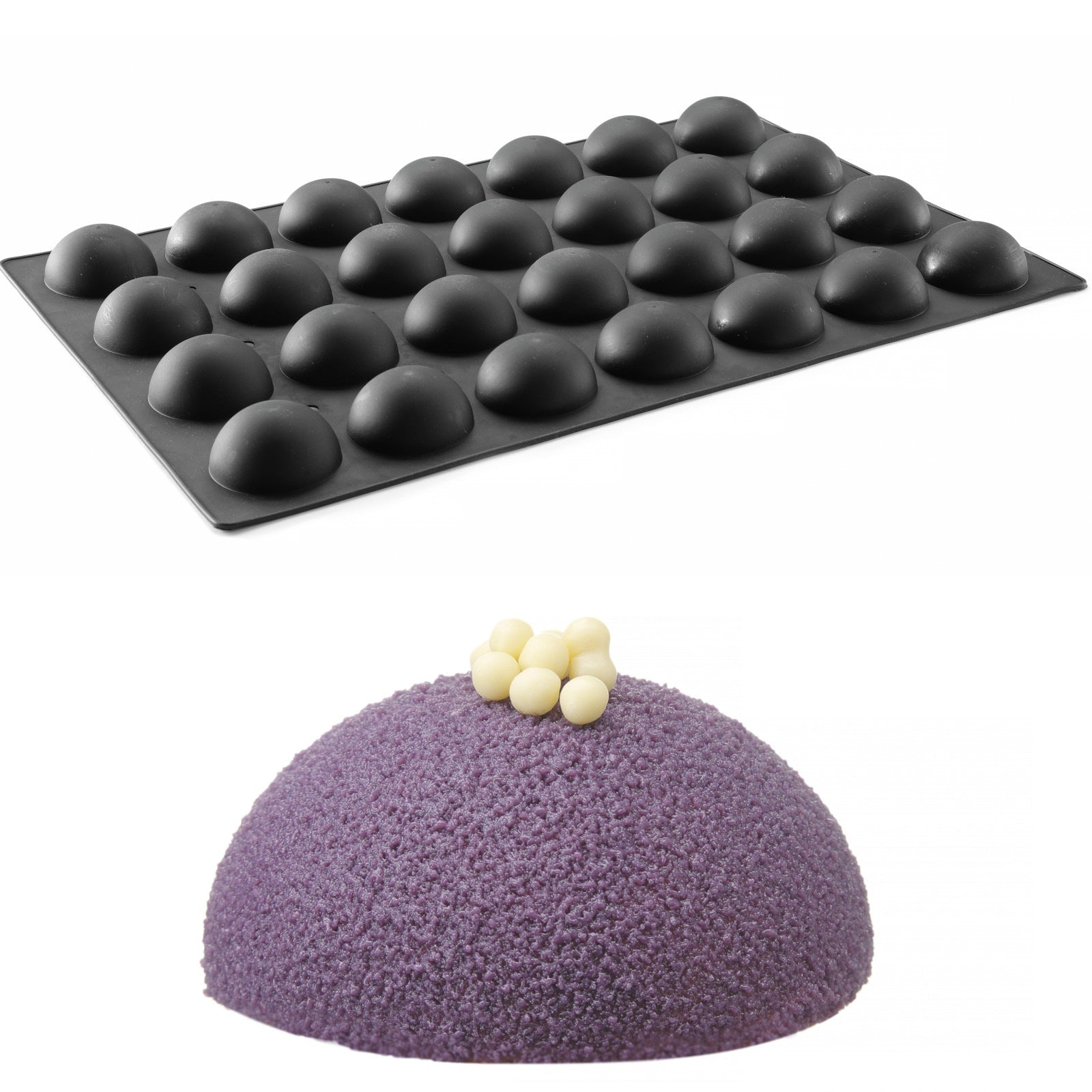 Candy & Chocolate – Silicone mold for pralines, mousses, baked - Carlat