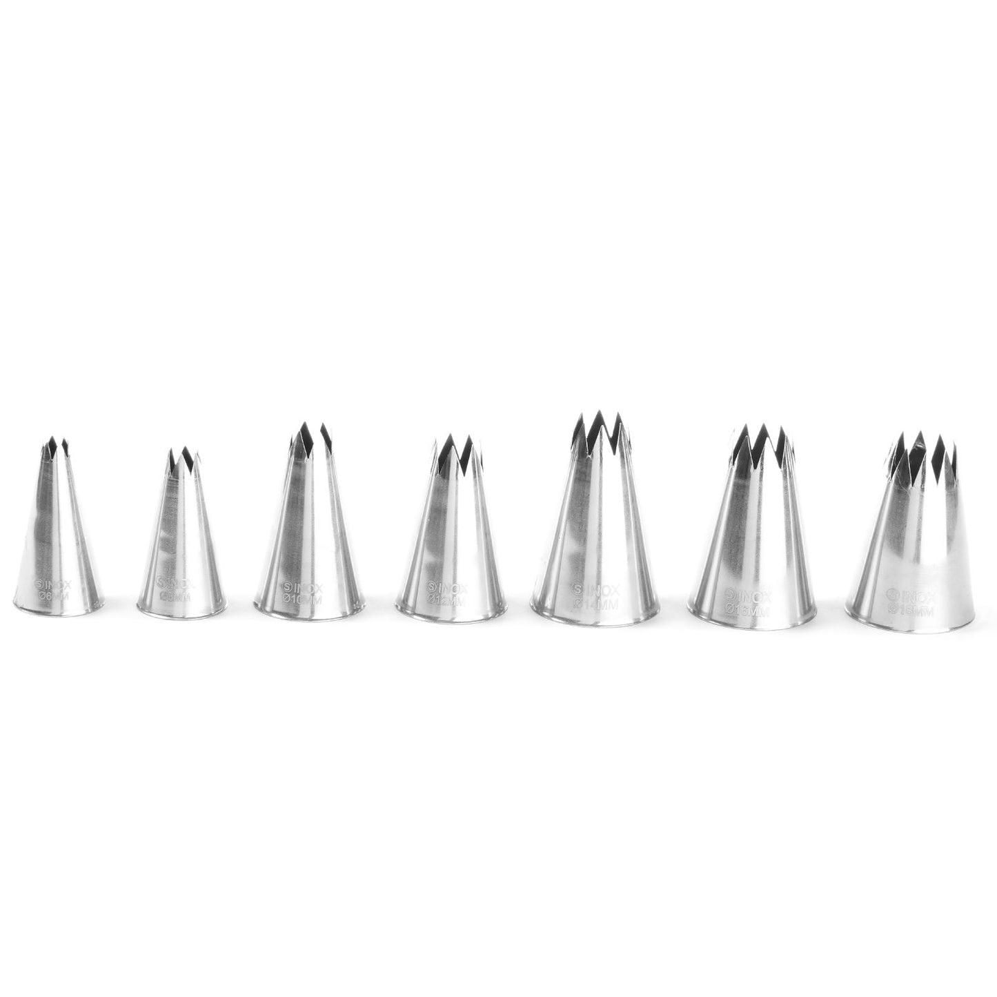 Candy & Chocolate – Star tip tips for pastry bag - Carlat