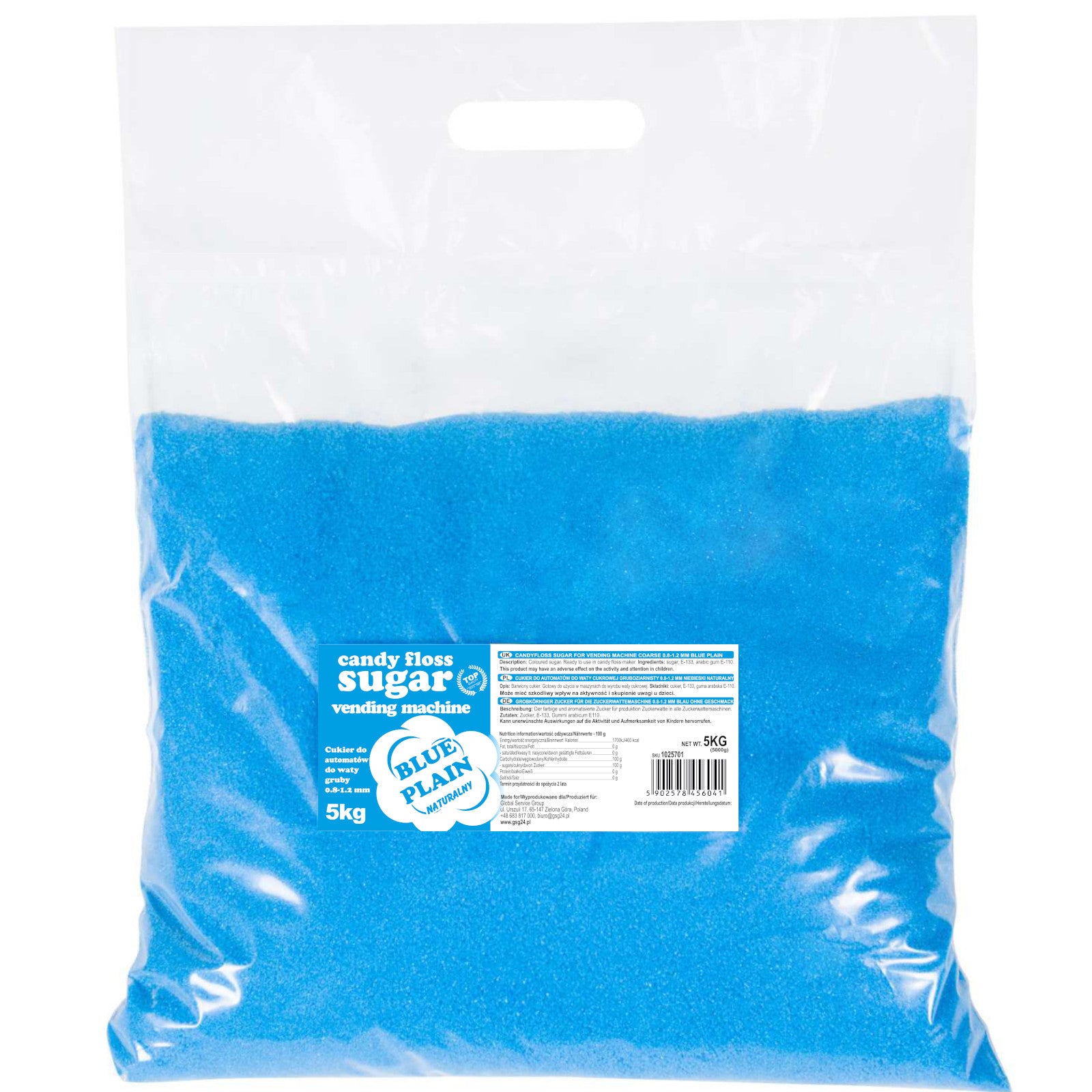 Candy & Chocolate – Sugar for the cotton candy machine, - Carlat