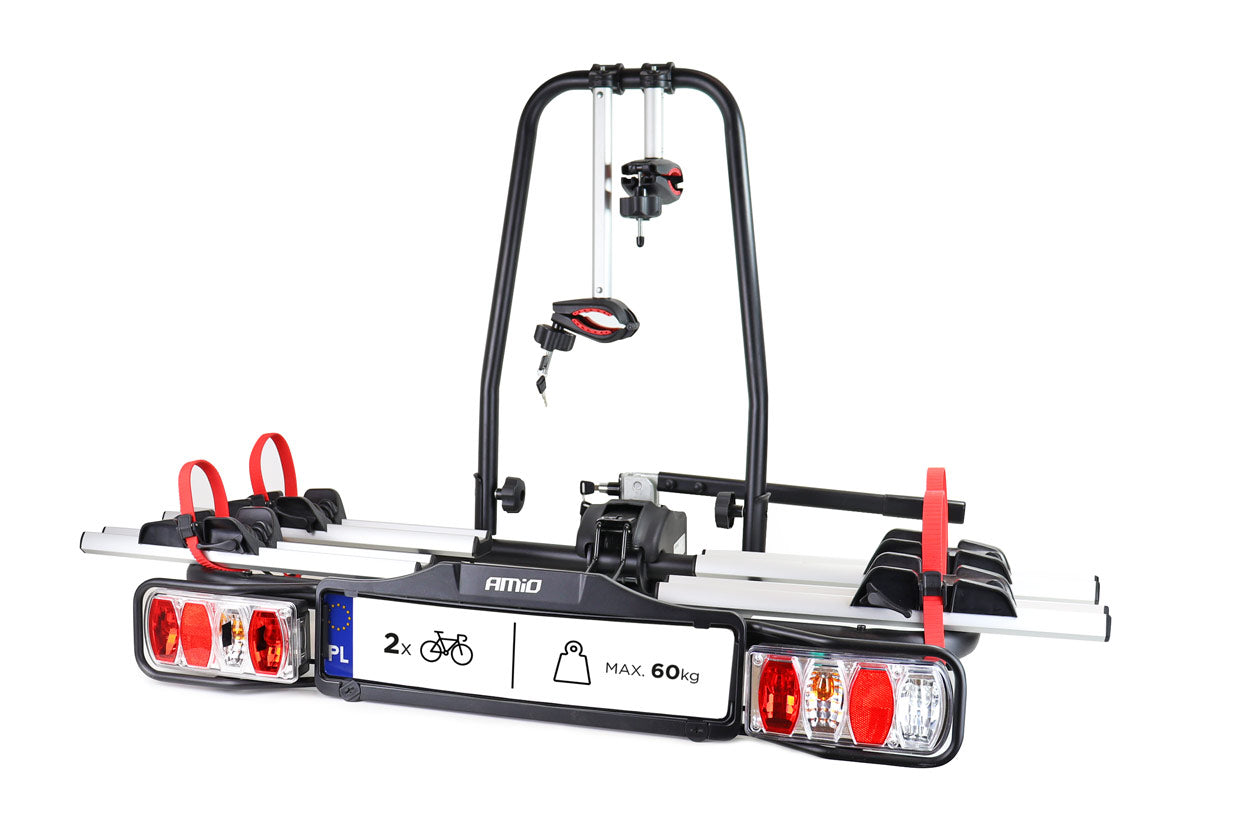 AMiO Car bicycle rack with hook - e-bike - 2 bicycles tbc-02/2 amio-02585