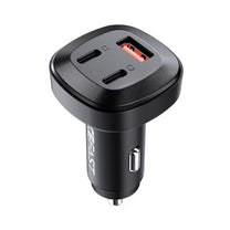 Car charger 66W 2x USB-C USB Power Delivery QC 4.0 black - Carlat