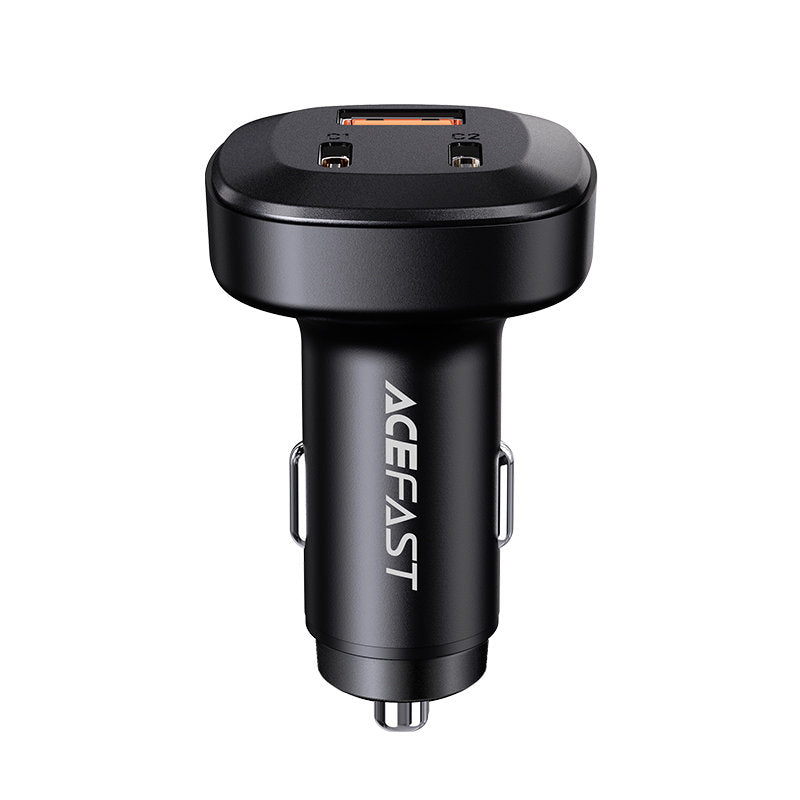 Car charger 66W 2x USB-C USB Power Delivery QC 4.0 black - Carlat