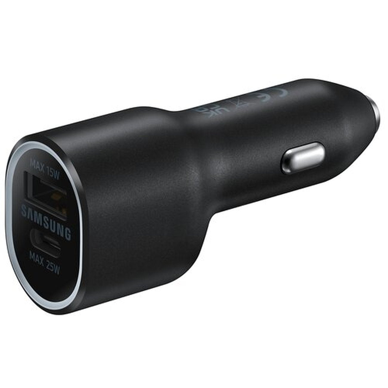 Car charger for cigarette lighter socket 2x USB 25W, black - Carlat