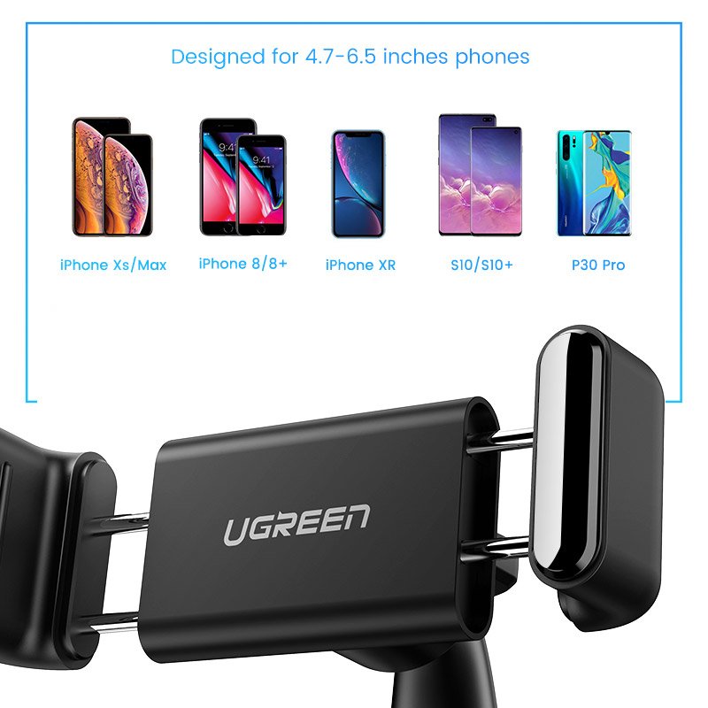 Car handle for phone buckle on dashboard black - Carlat