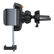Car handle for phone on air grille black - Carlat