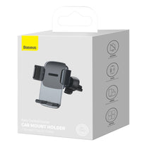 Car handle for phone on air grille black - Carlat