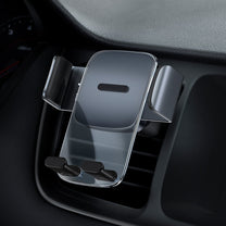 Car handle for phone on air grille black - Carlat