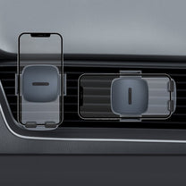 Car handle for phone on air grille black - Carlat
