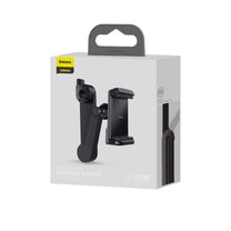 Car handle for phone with headrest with Qi 15 W wireless charger - Carlat