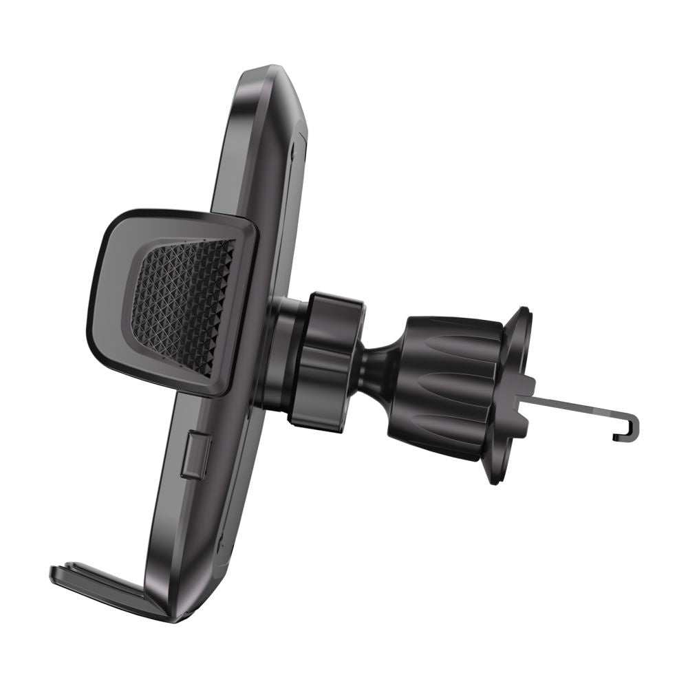 Car holder for a smartphone on the dashboard, window, air vent V8 - black - Carlat