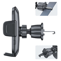 Car holder for a smartphone on the dashboard, window, air vent V8 - black - Carlat