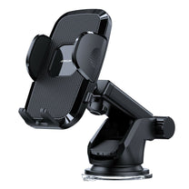 Car phone handle with telescopic arm for dashboard and black window - Carlat