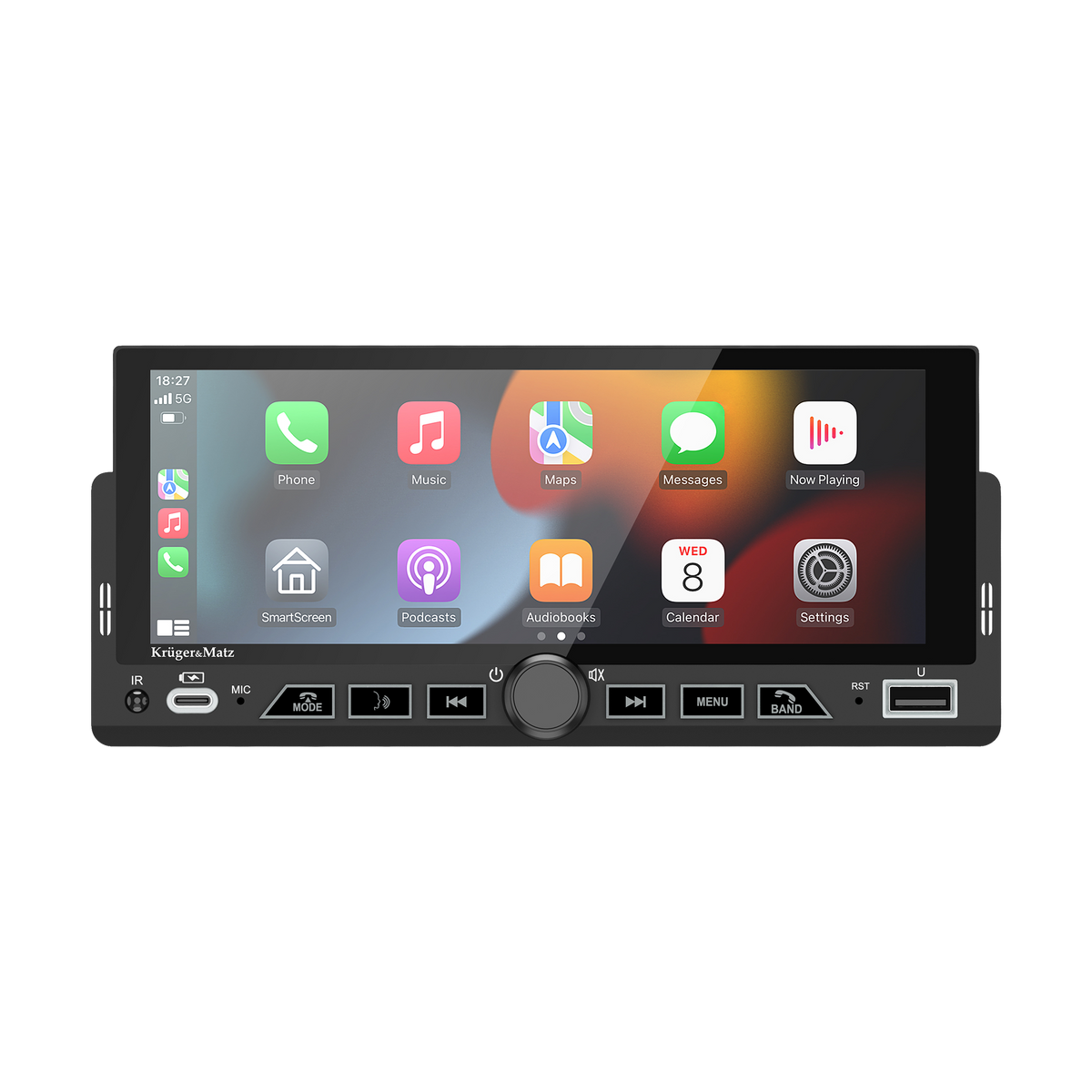Car stereos (CD/MP3/Video/DVD) – Kruger&amp;Matz Car Stereo; KM2017 CarPlay/Android Auto - Carlat