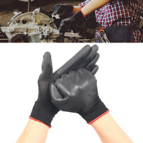 Anti-Static Nylon Work Gloves – Non-Slip Safety Gloves (L/XL) - Carlat