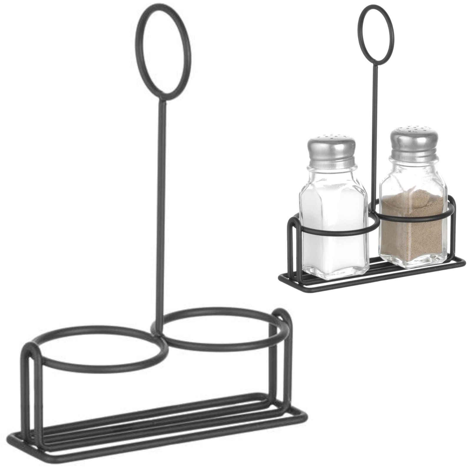 Cart holder rack for condiment pepper salt - Hendi 427170 - Carlat