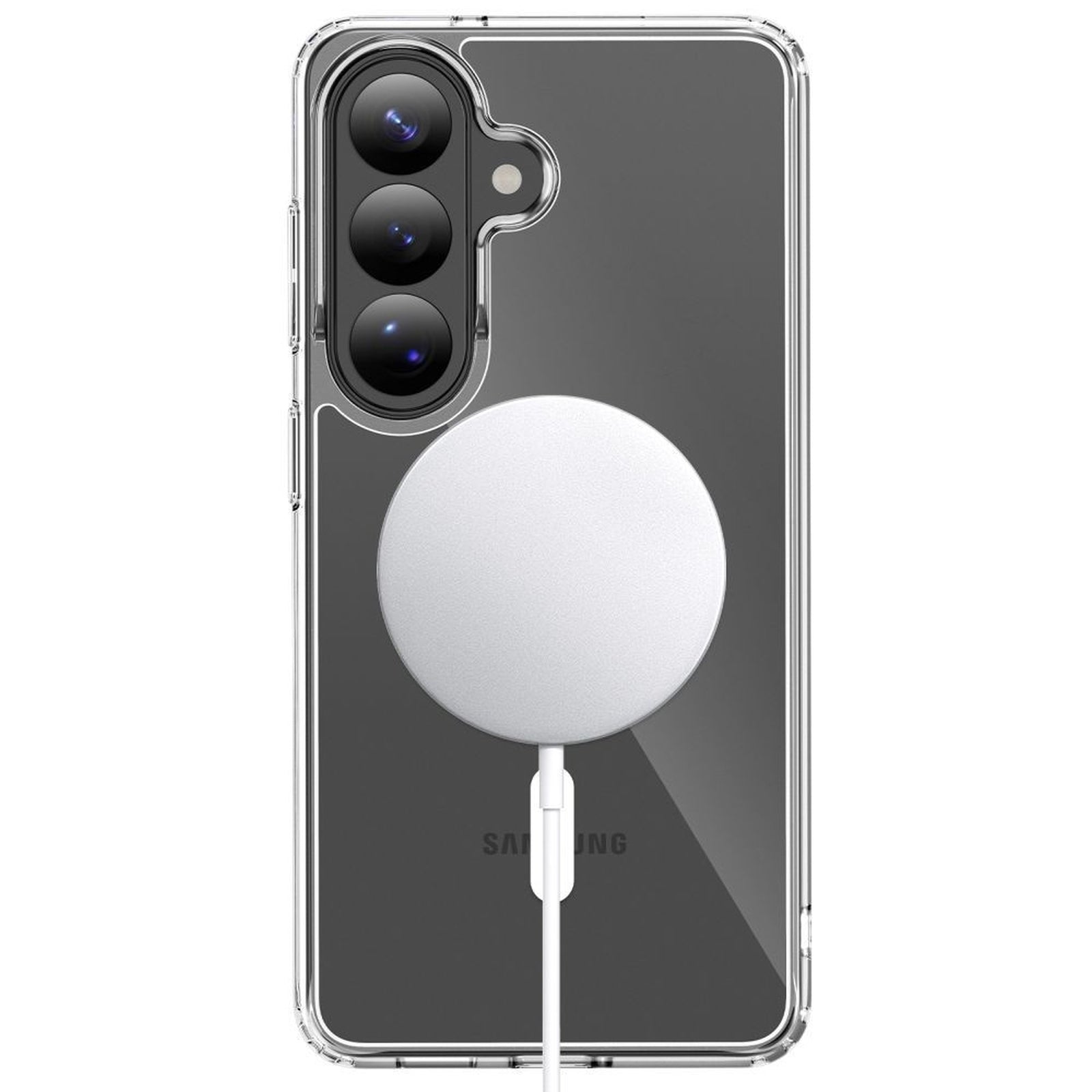 Case Cover for Samsung Galaxy A36 / A56 / A37 5G FlexAir Hybrid MagSafe - Transparent - Carlat