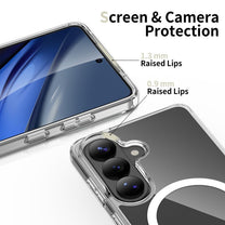 Case Cover for Samsung Galaxy A36 / A56 / A37 5G FlexAir Hybrid MagSafe - Transparent - Carlat