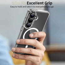 Case Cover for Samsung Galaxy A36 / A56 / A37 5G FlexAir Hybrid MagSafe - Transparent - Carlat