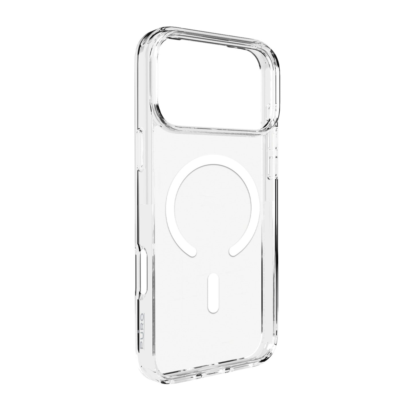 Case Cover for iPhone 17 Pro MagSafe Lite Mag TPU PC - Transparent White Ring - Carlat