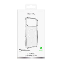 Case Cover for iPhone 17 Pro MagSafe Lite Mag TPU PC - Transparent White Ring - Carlat