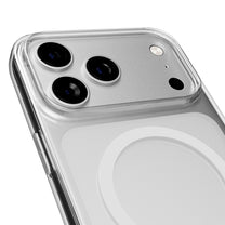 Case Cover for iPhone 17 Pro MagSafe Lite Mag TPU PC - Transparent White Ring - Carlat