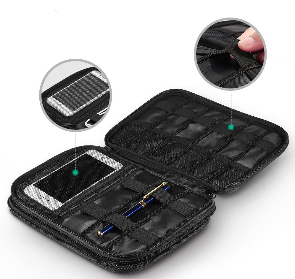 Case box for HDD SSD hard drive phone cables accessories gray - Carlat