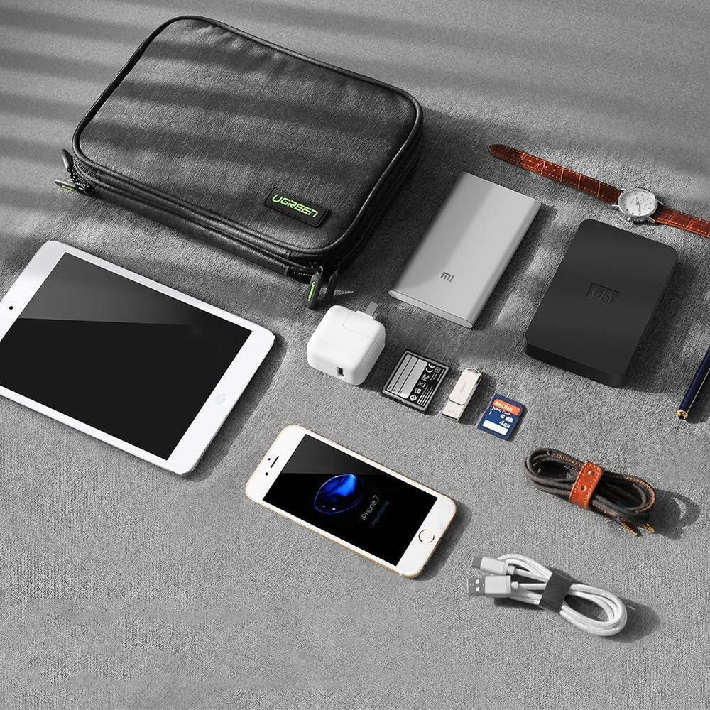 Case box for HDD SSD hard drive phone cables accessories gray - Carlat