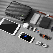 Case box for HDD SSD hard drive phone cables accessories gray - Carlat