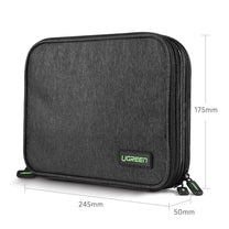 Case box for HDD SSD hard drive phone cables accessories gray - Carlat