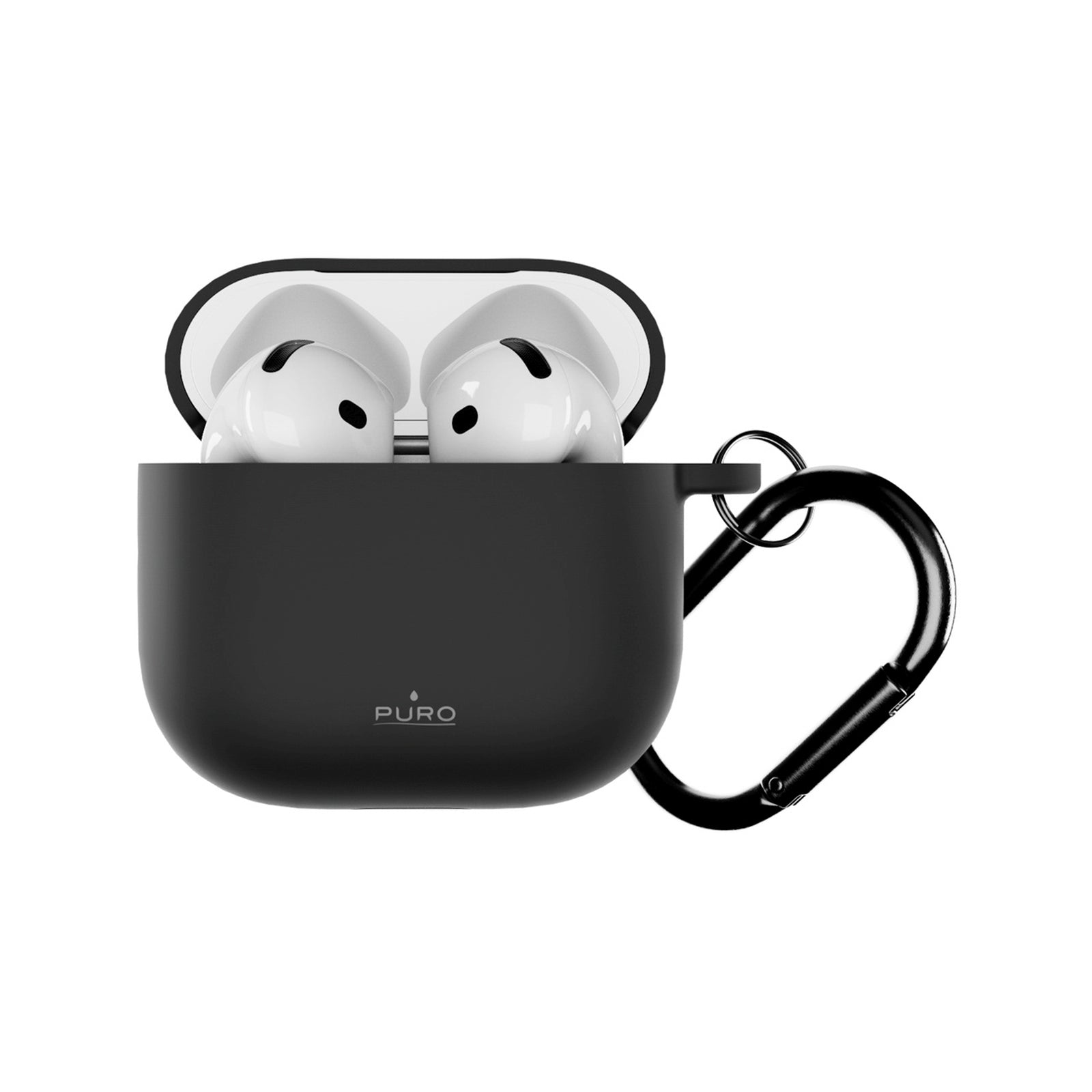 Case cover for AirPods 4 Icon headphones - black - Carlat