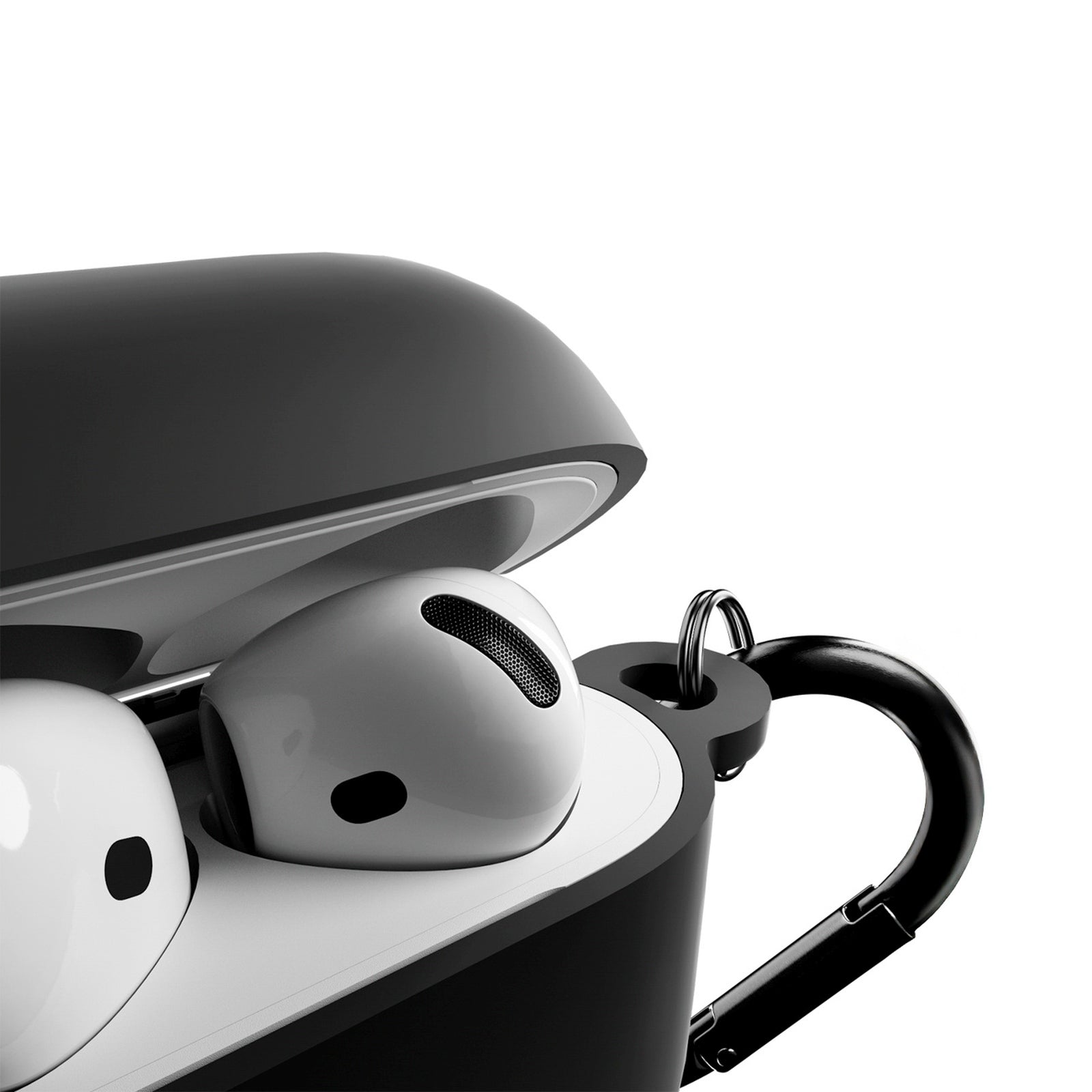 Case cover for AirPods 4 Icon headphones - black - Carlat