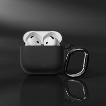 Case cover for AirPods 4 Icon headphones - black - Carlat