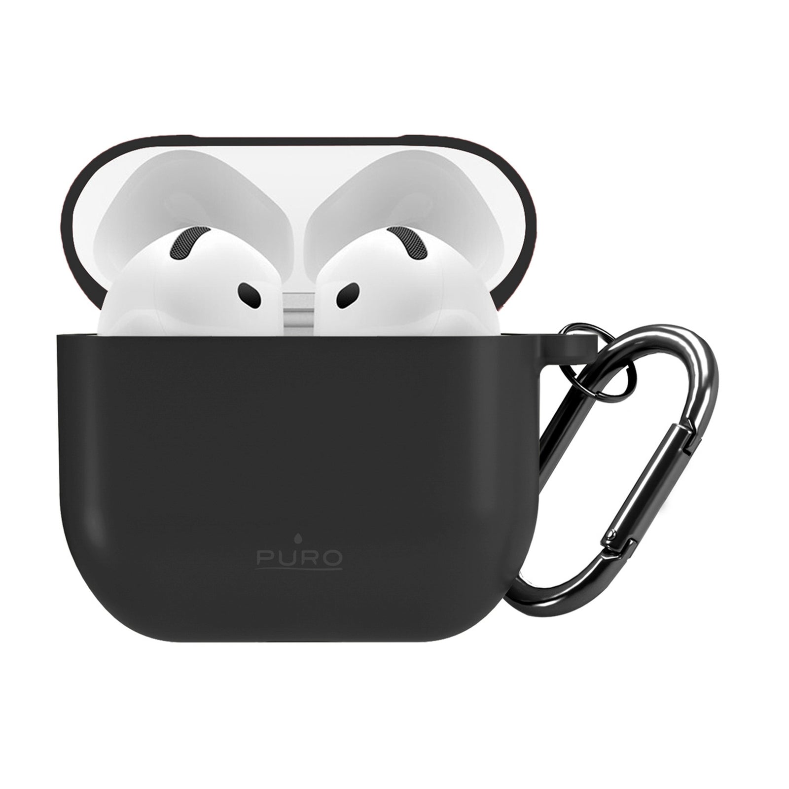 Case cover for AirPods 4 Icon headphones - black - Carlat