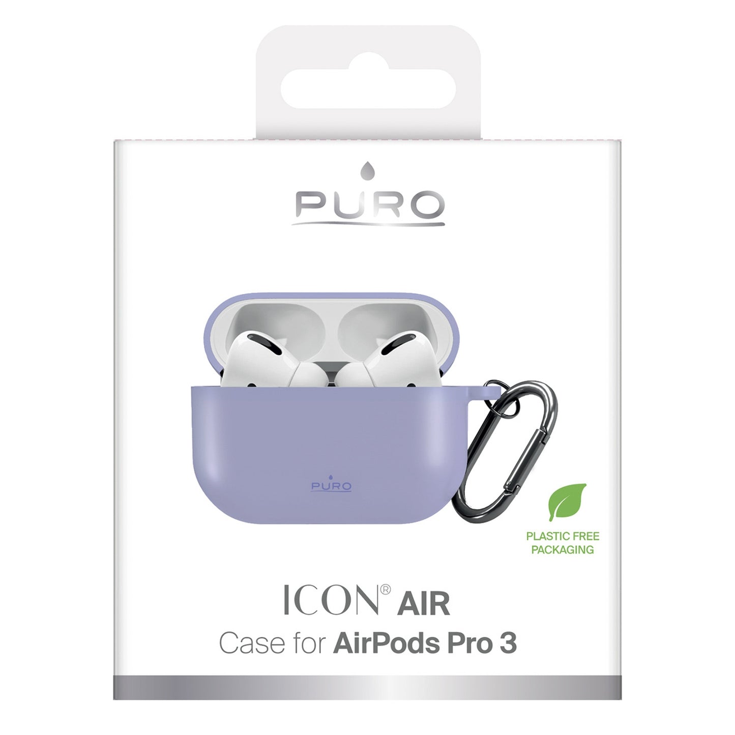 Case cover for AirPods Pro 3 Icon headphones - purple - Carlat