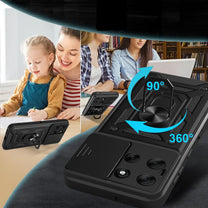Case cover for Motorola Moto G86 5G CamShield Pro - black - Carlat