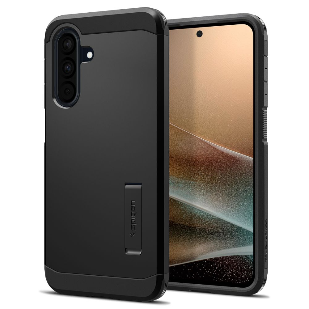 Case cover for Samsung Galaxy A36 5G with Tough Armor stand - black - Carlat