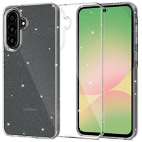 Case cover for Samsung Galaxy A56 5G FlexAir - transparent glitter - Carlat