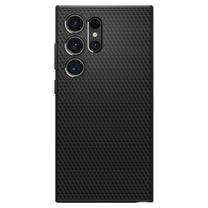 Case cover for Samsung Galaxy S24 Ultra Liquid Air - matte black - Carlat