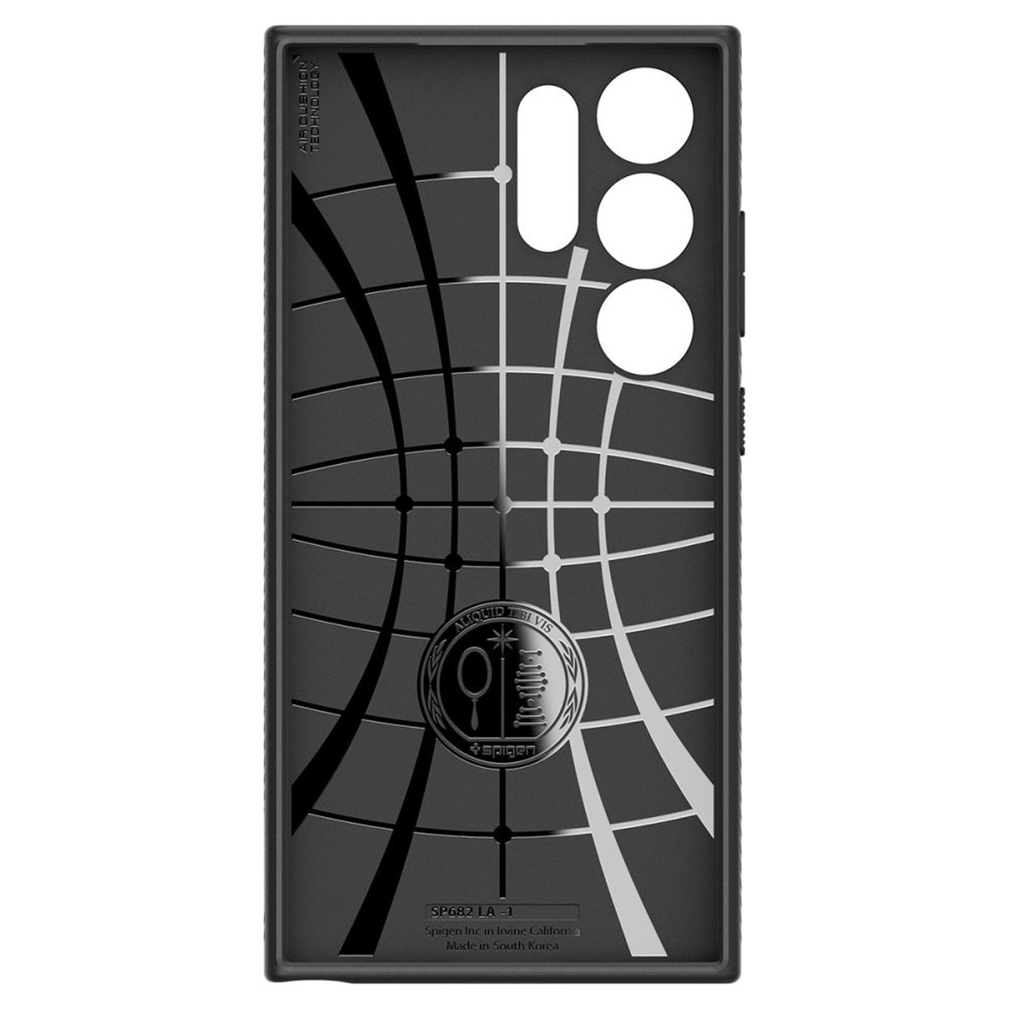 Case cover for Samsung Galaxy S24 Ultra Liquid Air - matte black - Carlat