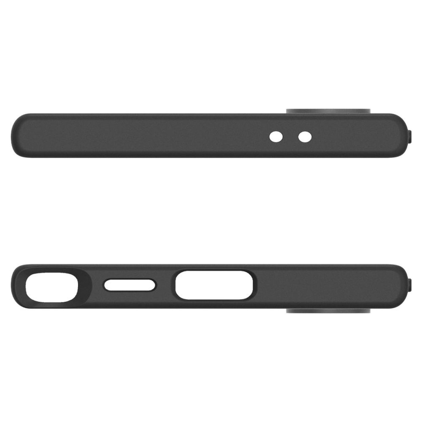 Case cover for Samsung Galaxy S24 Ultra Liquid Air - matte black - Carlat