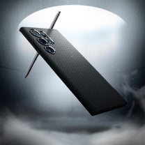 Case cover for Samsung Galaxy S24 Ultra Liquid Air - matte black - Carlat