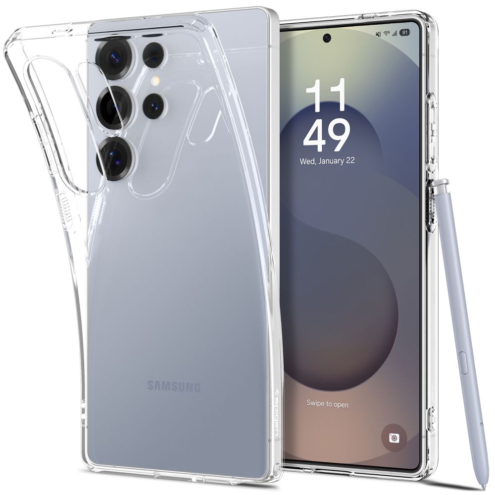 Case cover for Samsung Galaxy S25 Ultra Liquid Crystal - transparent - Carlat