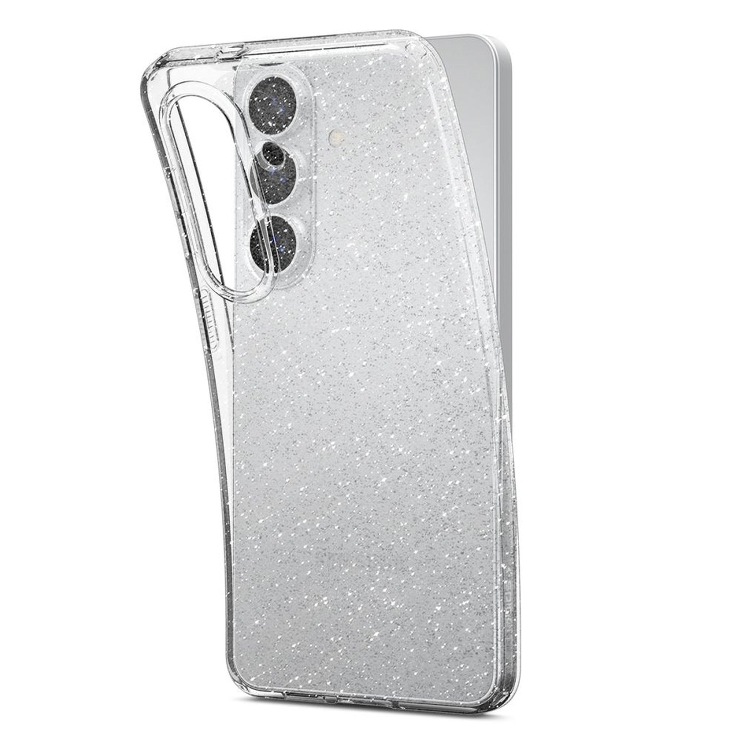 Case cover for Samsung Galaxy S26+ Liquid Crystal Glitter - glitter and transparent - Carlat