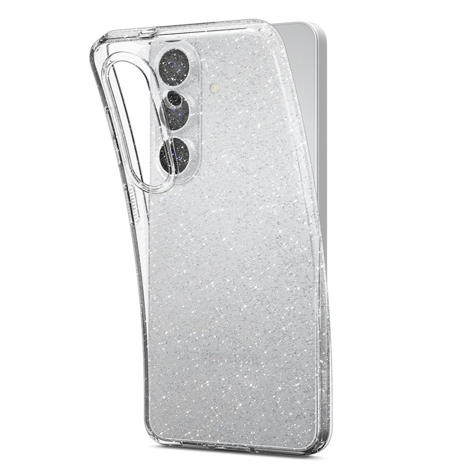 Case cover for Samsung Galaxy S26+ Liquid Crystal Glitter - glitter and transparent - Carlat