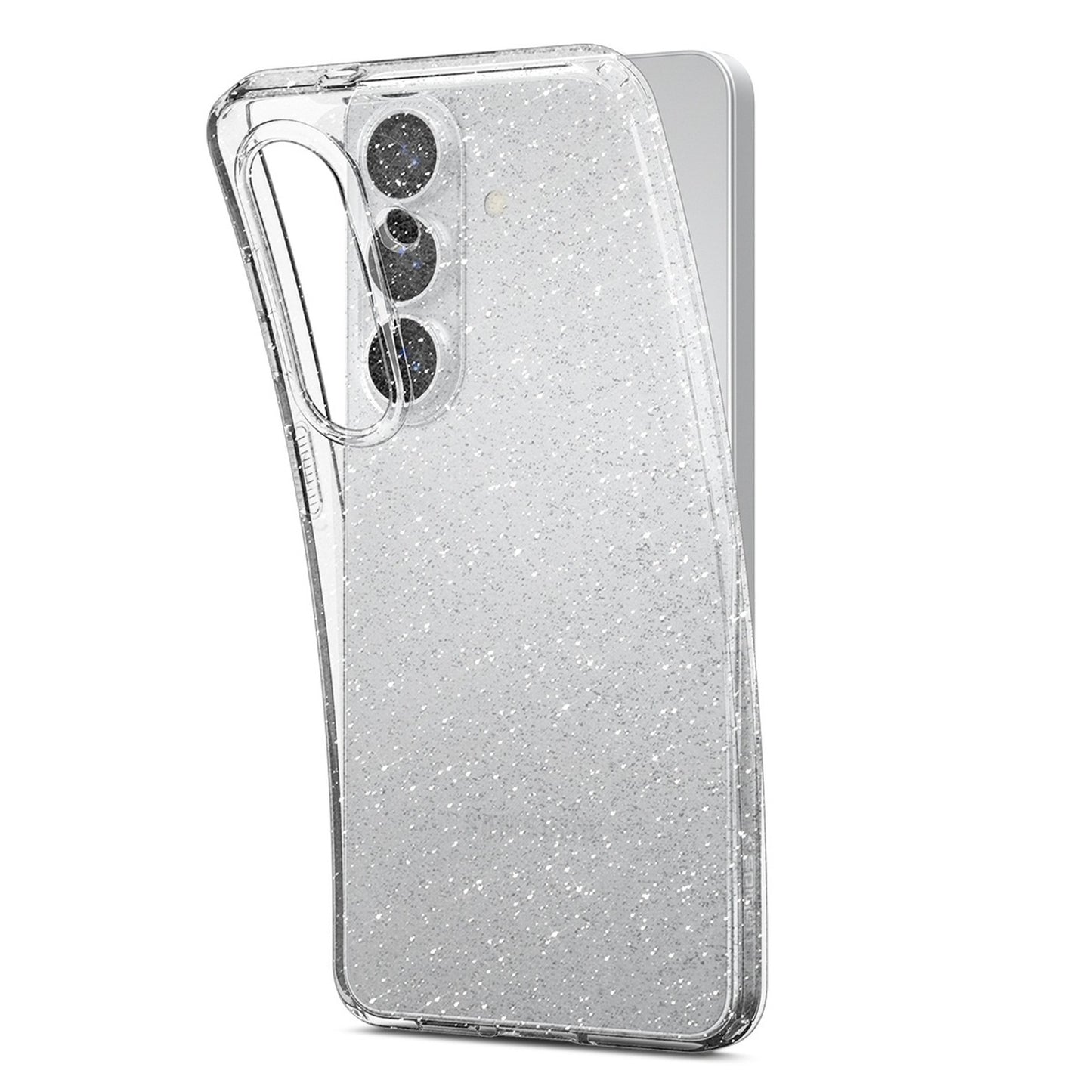 Case cover for Samsung Galaxy S26+ Liquid Crystal Glitter - glitter and transparent - Carlat