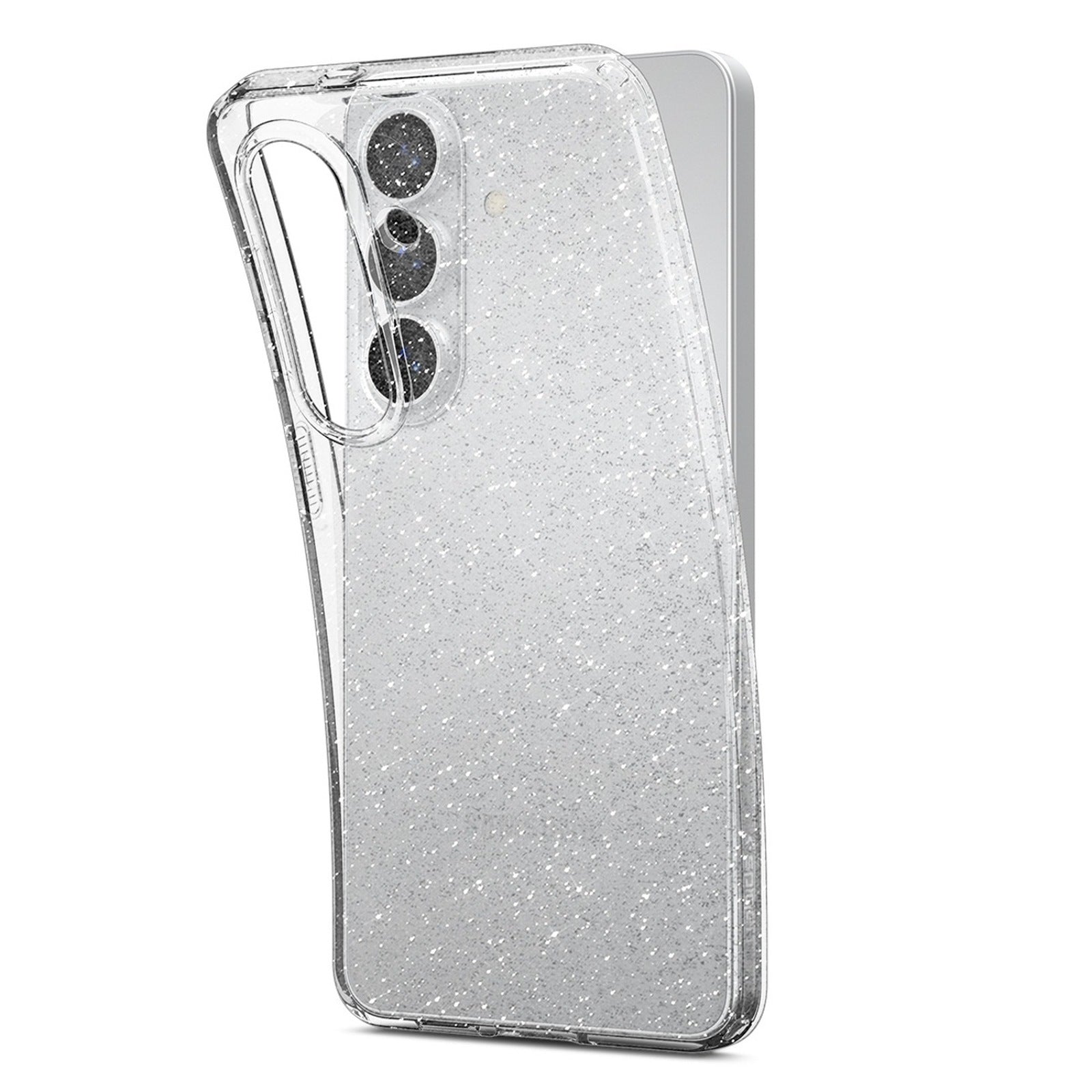 Case cover for Samsung Galaxy S26+ Liquid Crystal Glitter - glitter and transparent - Carlat