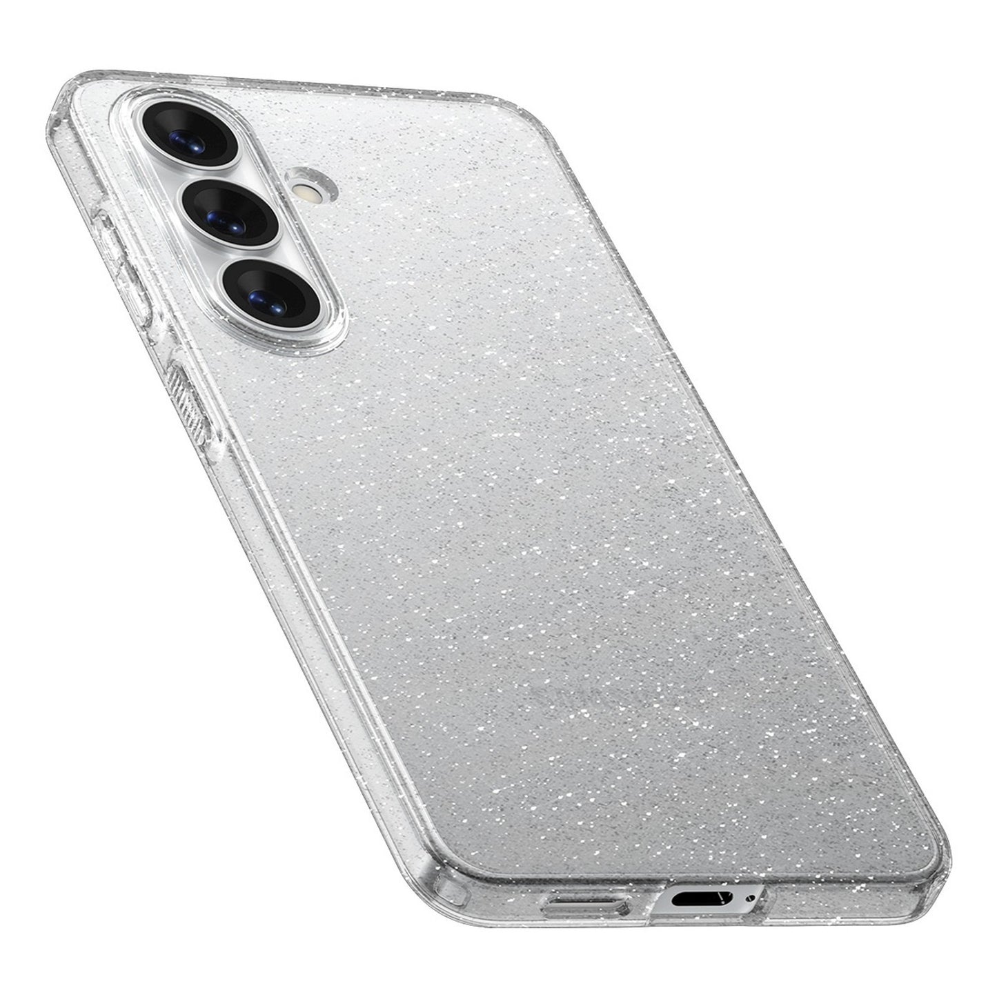 Case cover for Samsung Galaxy S26+ Liquid Crystal Glitter - glitter and transparent - Carlat