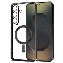 Case cover for Samsung Galaxy S26+ MagFlex - transparent and black - Carlat